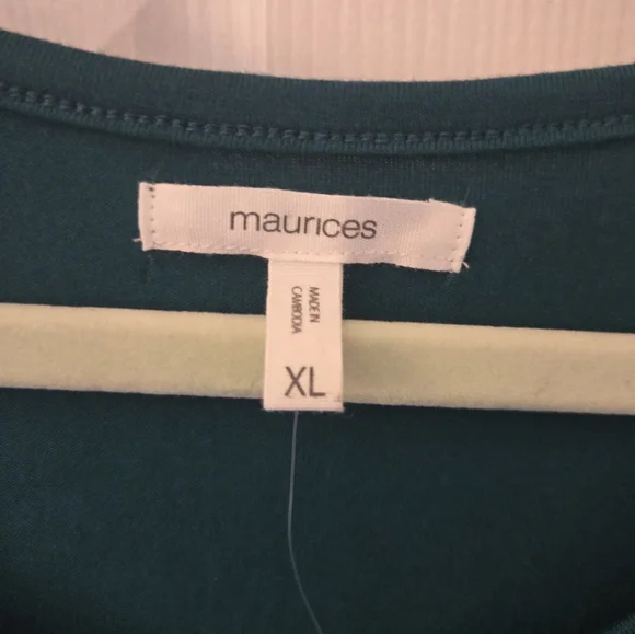 Women's Teal Tank Top - Picture 5 of 9